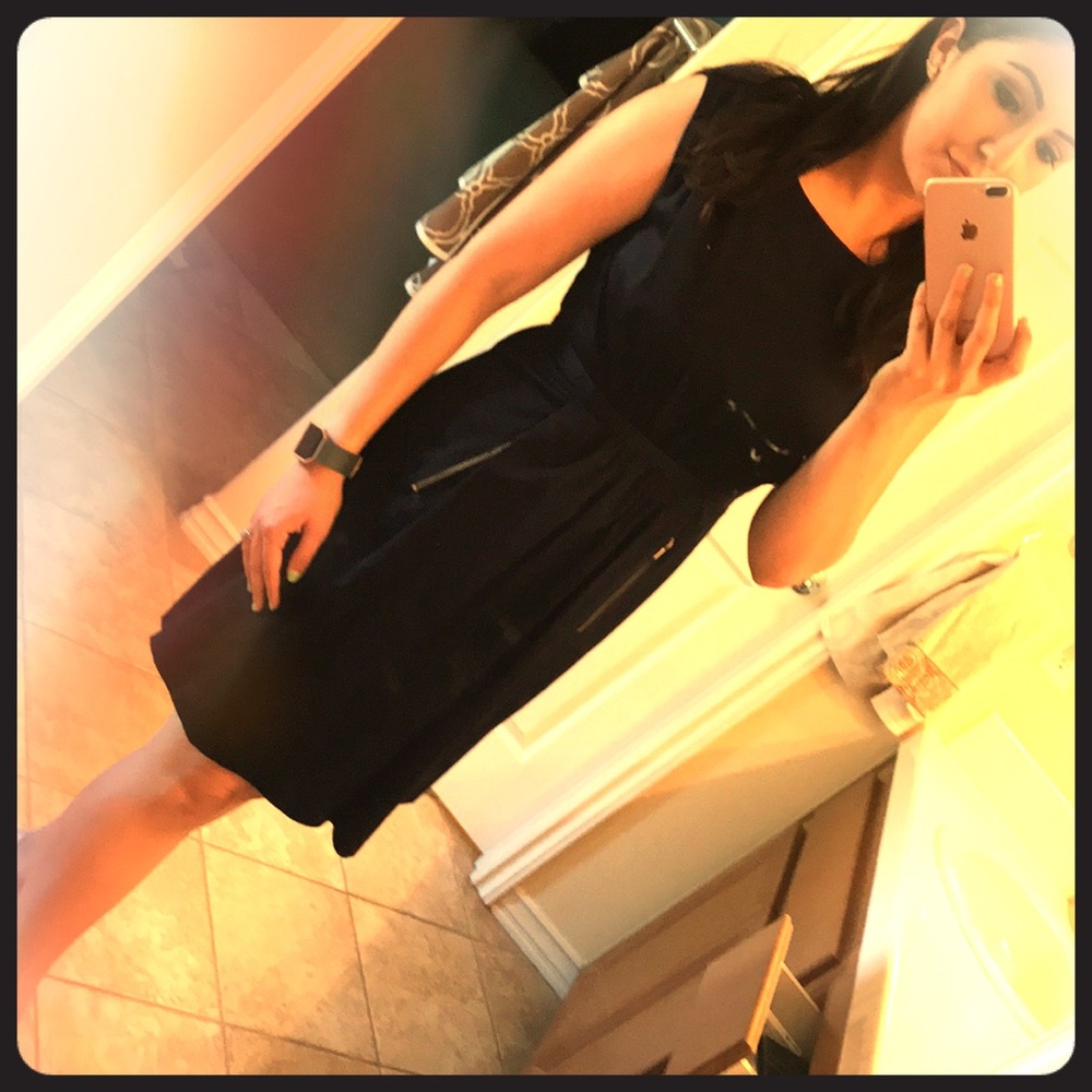 Maggy London fit and flare dress